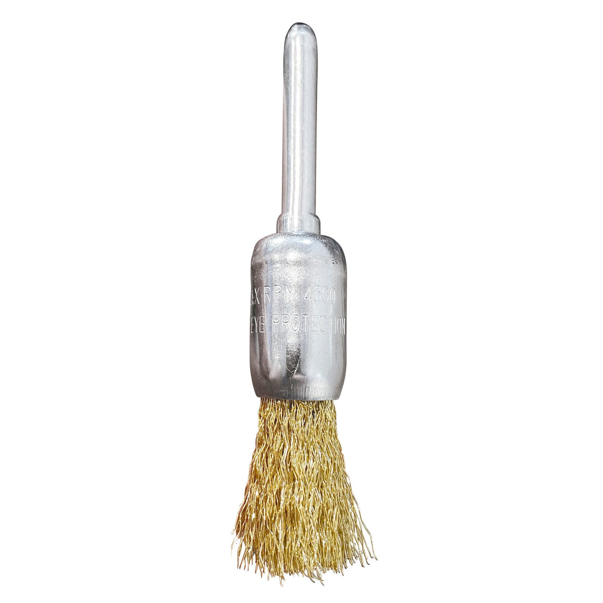 Dogher 824-0193C - Brocha Circular Ondulado Acero Latonado Espiga 6 mm Forma C 19x0,3 mm