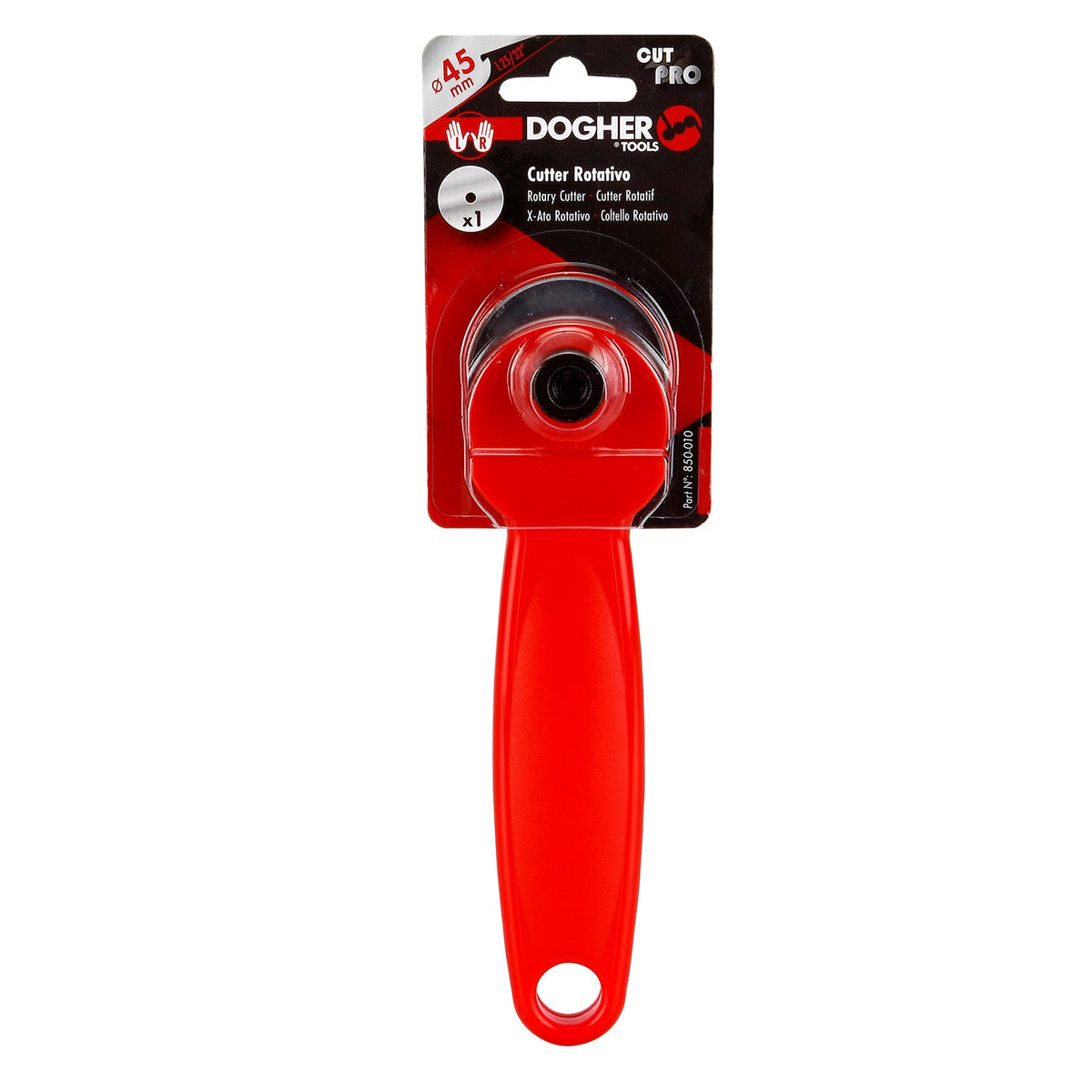 Dogher 850-010 - Cutter Rotativo 178X45Mm Dia.45Mm