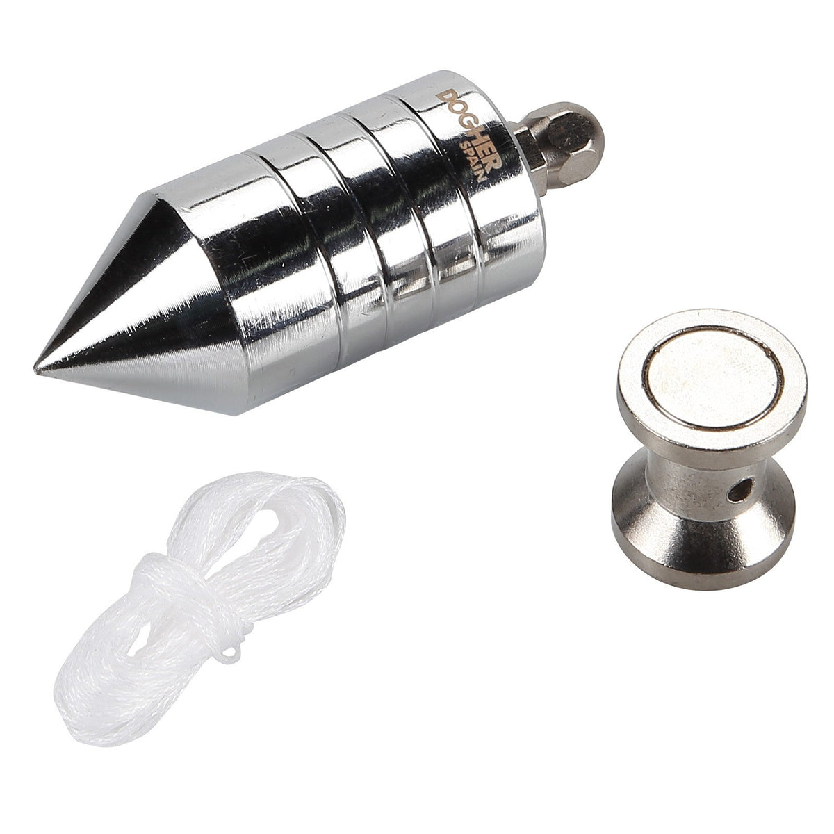 Dogher 891-1500 - Plomada Y Nuez Acero Magnetica 1500Gr