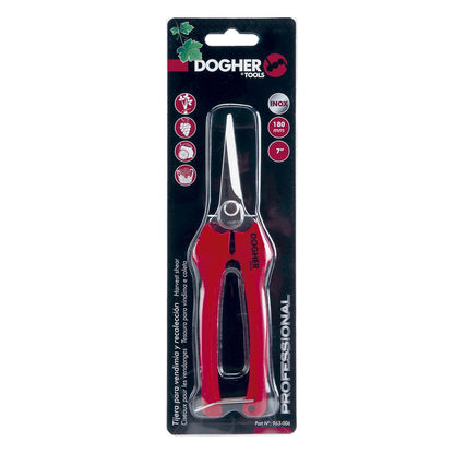 Dogher 963-006 - Tijera Vendimia Y Recoleccion Recta Inox
