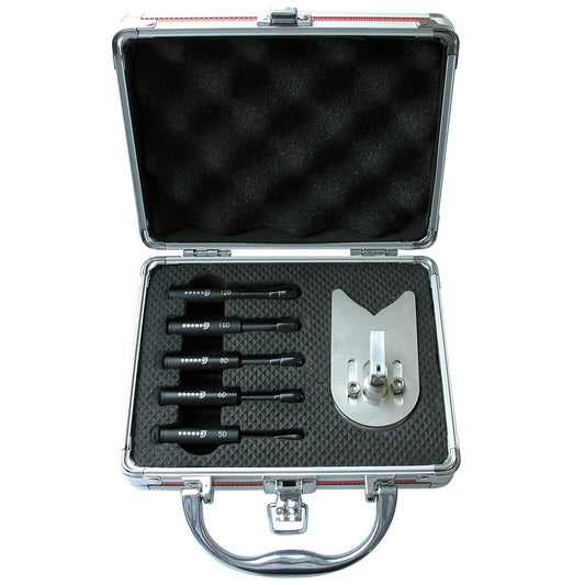 Dronco 4000600 - Set of 5 drill bits in an aluminium case, Ceradrill, jaw diameter: 5-6-8-10-12