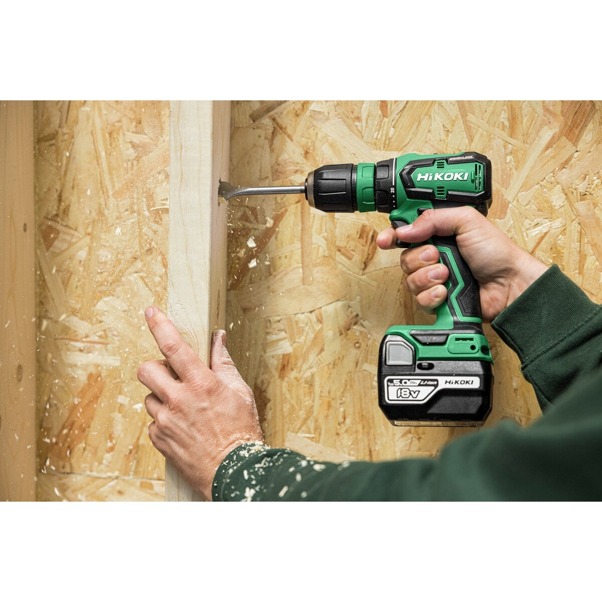 Hikoki DS18DDQWQZ - Taladro de batería DS18DDQWQZ