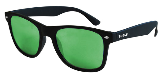 Eagle WAGRMSU - Gafas de sol WAVE lente espejo verde