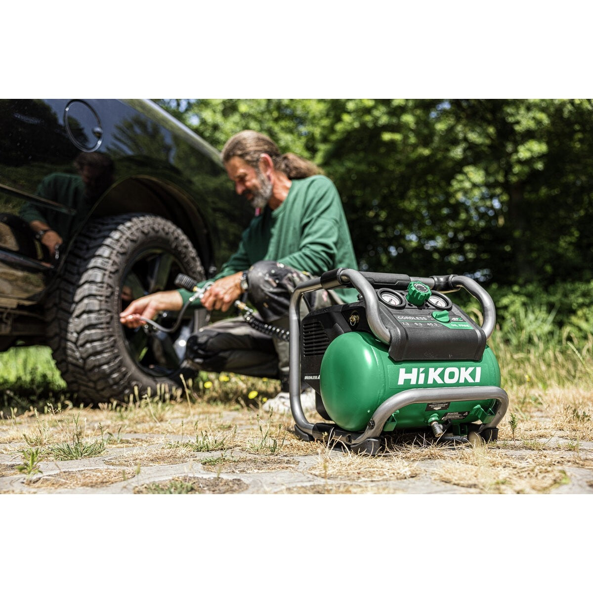 Hikoki EC36DAW4Z - Compresor de aire de batería EC36DAW4Z
