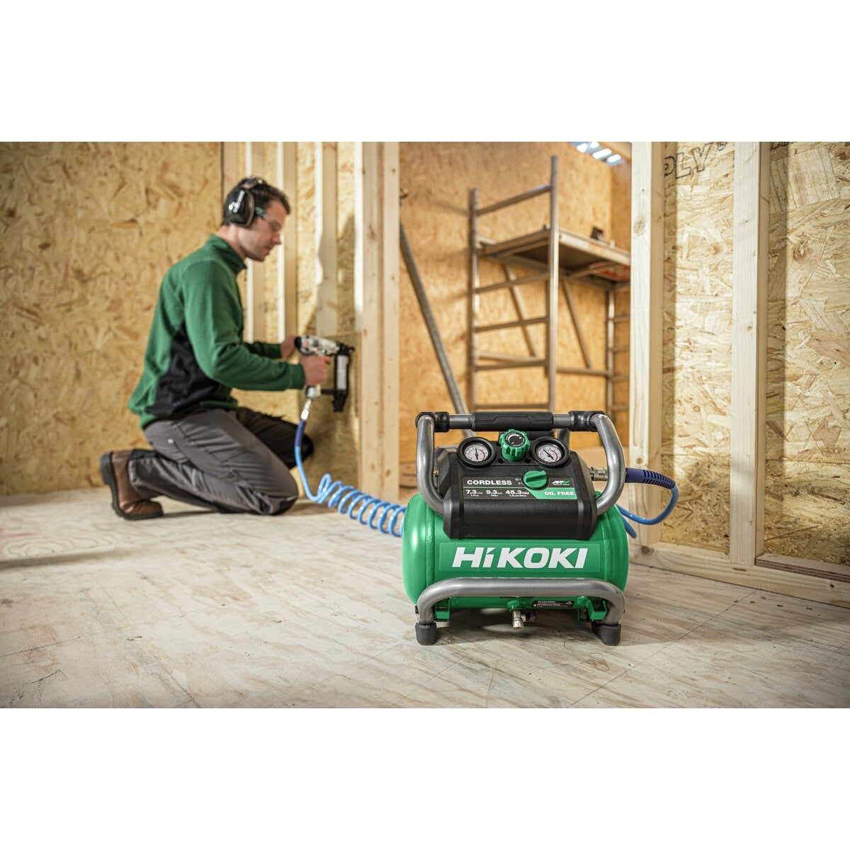 Hikoki EC36DAW4Z - Compresor de aire de batería EC36DAW4Z