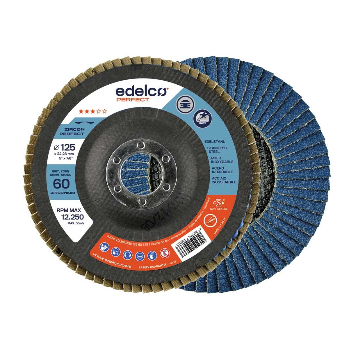 Edelco Zirconium Millefeuille Abrasive Disc ZIRCON Perfect