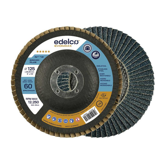 Edelco Zirconium Millefeuille Abrasive Disc Zircon Plus EvoMaxx