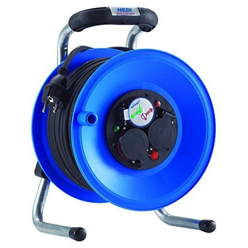 Hedi K1Y25NTF - Hedi PRIMUS cable reel with 25 m neoprene rubber cable. x 3G1.5 (IP44)