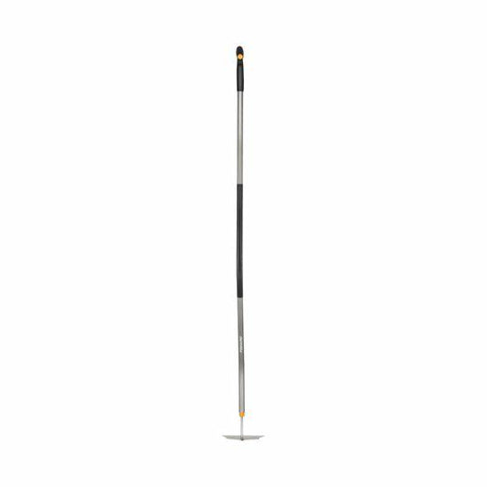 Fiskars Azada, Ergonómica, Longitud: 155 cm, Anchura: 18,5 cm, Cabeza de Acero al Boro Endurecido/Mango de Aluminio, Negro/Gris, 1076979