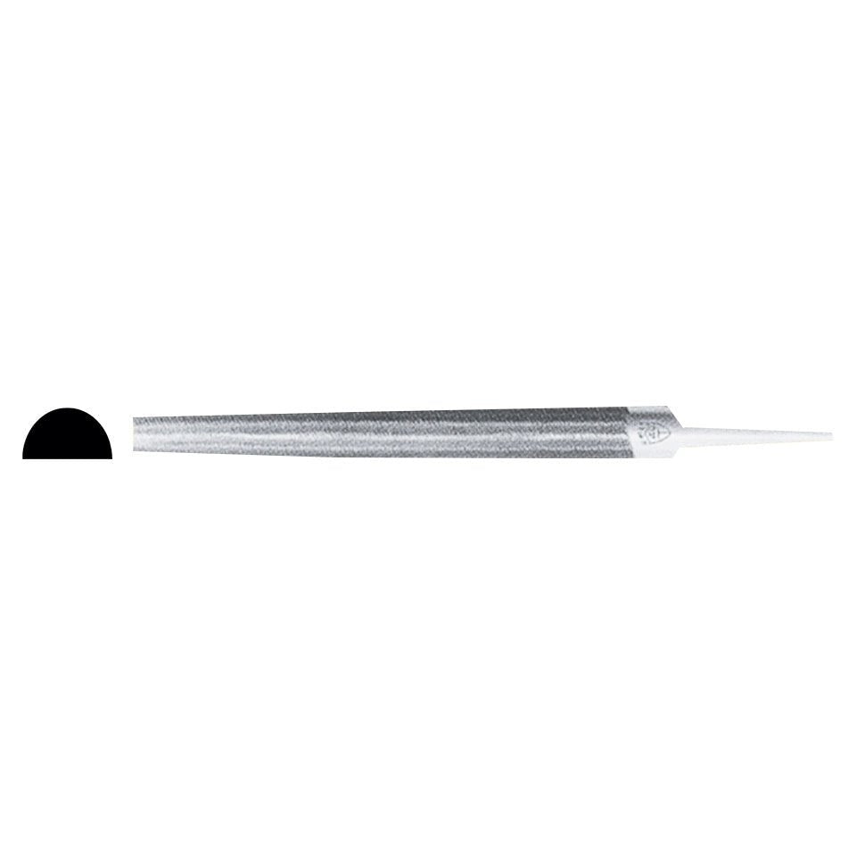 Hedgehog File for soft metal mechanics, half round