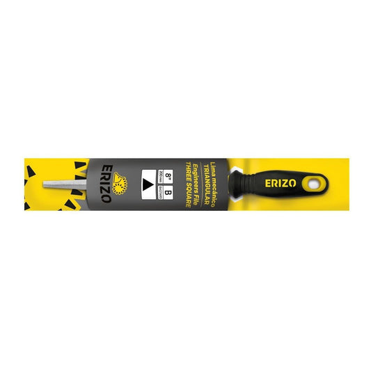 Hedgehog Triangular mechanic's file with bi-material handle and hanger