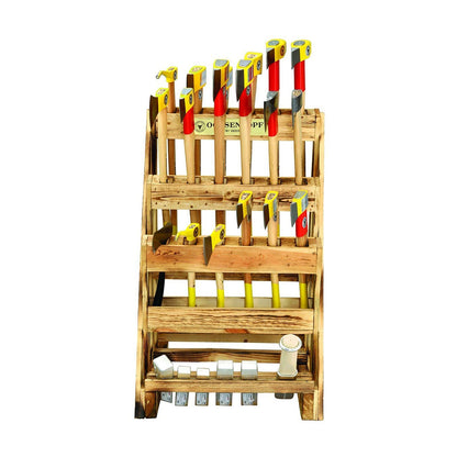 Expositor de hachas ROTBAND - PLUS 24 pzas - Ferrotecnia