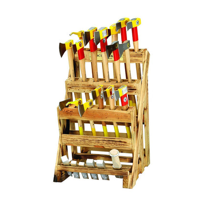 Expositor de hachas ROTBAND - PLUS 24 pzas - Ferrotecnia