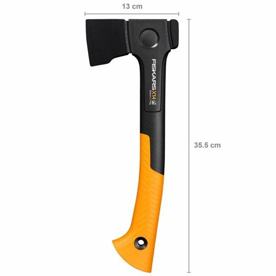 Fiskars X-Series X14 - Hacha universal, hoja XS, 35 cm