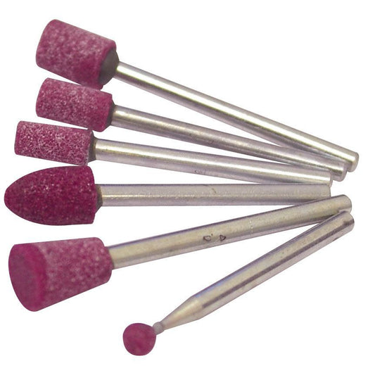 Faiot Muelas con vástago 3 mm - Rubí - Ferrotecnia