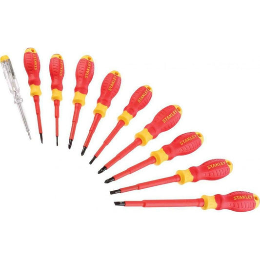 FatMax® VDE - Juego de destornilladores aislados, 10 piezas