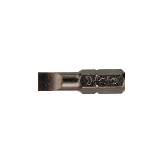 Felo 02041010 - Flat Screwdriver Bit Industry C6, 3x25mm SL 4.0 x 0.8