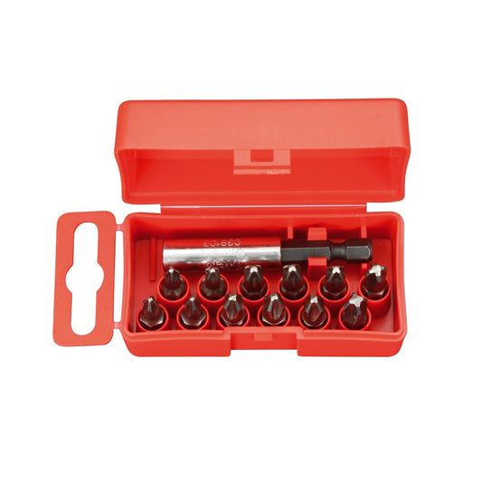Felo 02291016 - PROFI C6 Bit Set, 3X25mm. 13-piece set. PZ/PH/BH