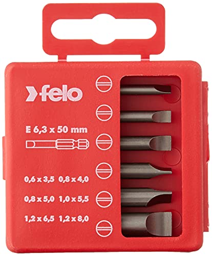 Felo 03091516 - Juego de puntas planas Felo PROFI 50 mm. - Ferrotecnia