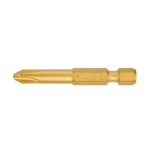 Felo 03203570 - Phillips (PH) Titanium screwdriver bit E6.3x50mm. PH 3