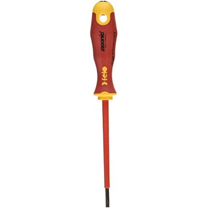 Felo 41303590 - Destornillador aislado VDE Felo Ergonic 3,5x0,6x100 mm.