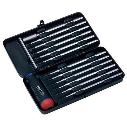 Felo 10099216 - Set of interchangeable rods and dynamometric handle 1.5-3.0 Nm. Felo Smart Nm (metal case)