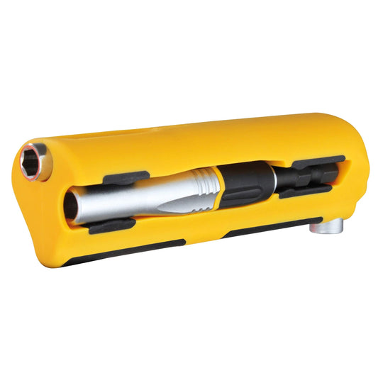 Felo 2080246 - Felo Industry bit set with magnetic bit holder 58 mm. and 4 IMPACT bit holder