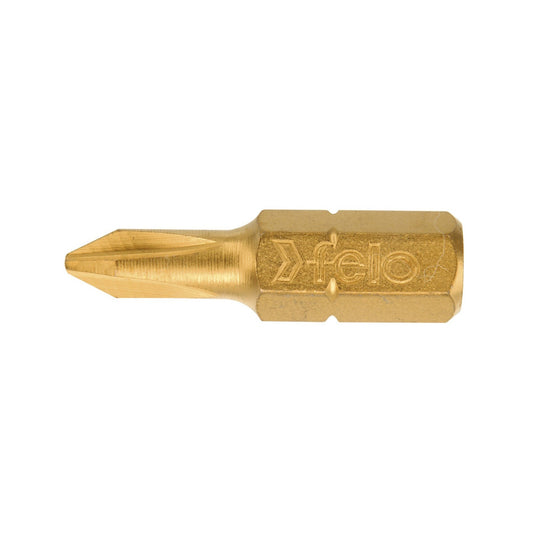 Felo 2200270 - Felo Titanium Tip C6.3 PH2x25 mm. Slim (lot of 10 units)