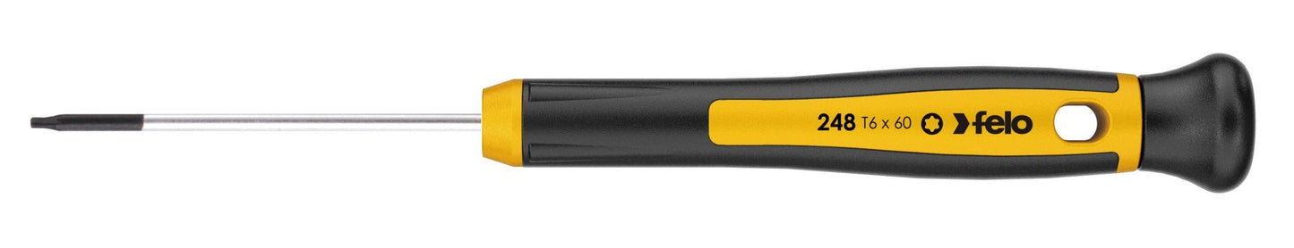 Felo 24809160 - Destornillador de precisión Felo Torx® 9x60 mm. - Ferrotecnia