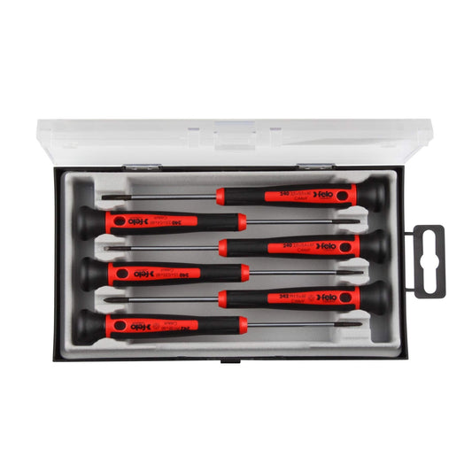 Felo 24896166 -  Juego de destornilladores de precisión 6-pcs. TORX®/HEX