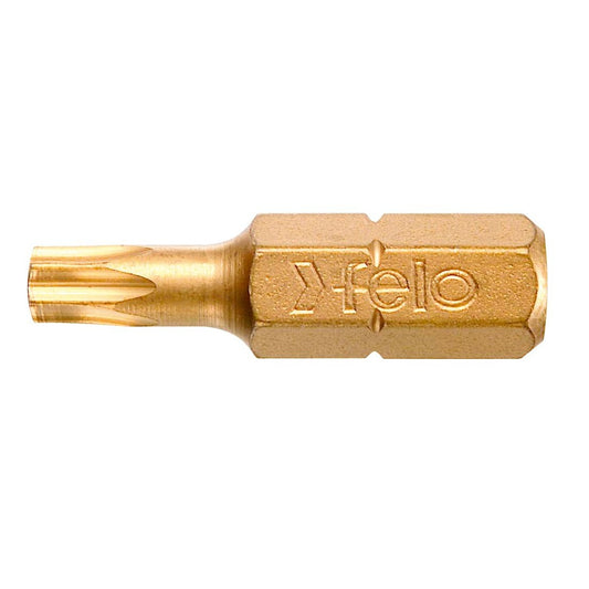 Felo 2625070 - Felo Titanium C6.3 Torx® Bit 25x25 mm. (lot of 10 units)