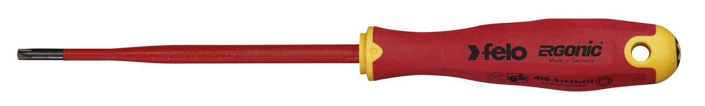 Felo 41825990 - Destornillador aislado ERGONIC E - Slim punta Torx T 25 - Ferrotecnia