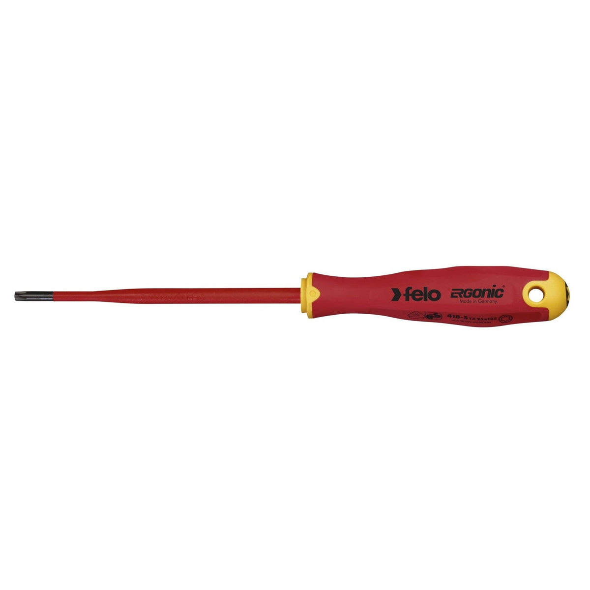Felo 41825990 - Destornillador aislado ERGONIC E-Slim punta Torx T 25 - Ferrotecnia