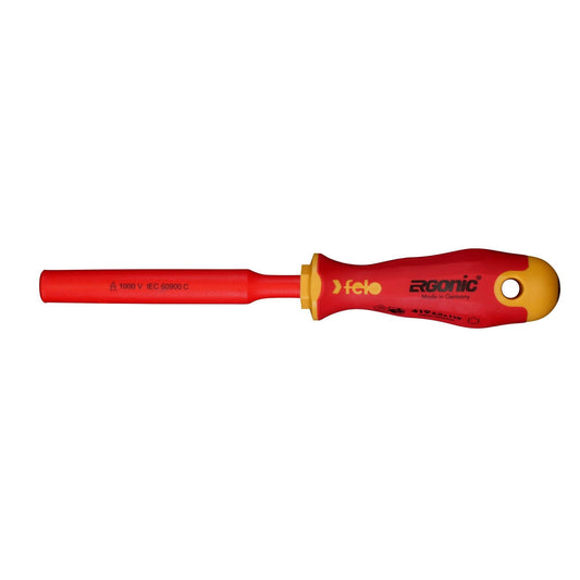 Felo 41906030 - Destornillador aislado VDE Felo Ergonic boca vaso M-TEC 6,0 mm. - Ferrotecnia