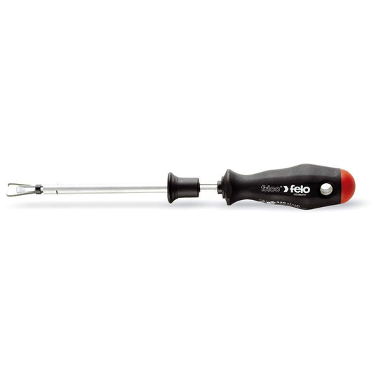 Felo 42005510 - Felo Ergonic screwdriver with retainer 5.5x1.0x155 mm.