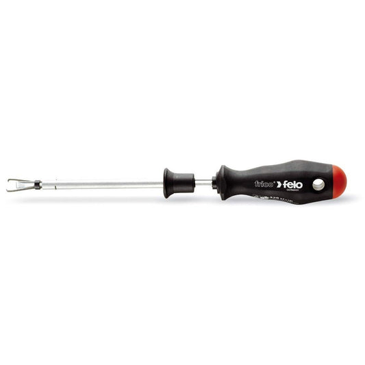 Felo 42005510 - Destornillador Felo Ergonic con retenedor 5,5x1,0x155 mm. - Ferrotecnia