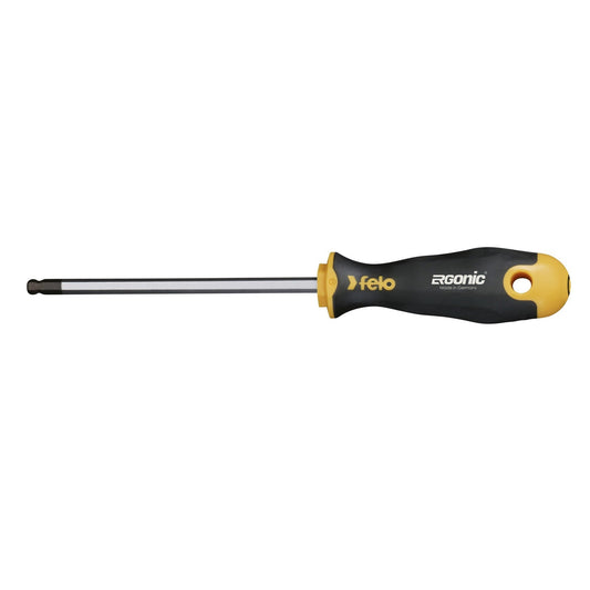 Felo 42740340 - Destornillador Felo Ergonic puntabola 4,0x100 mm.