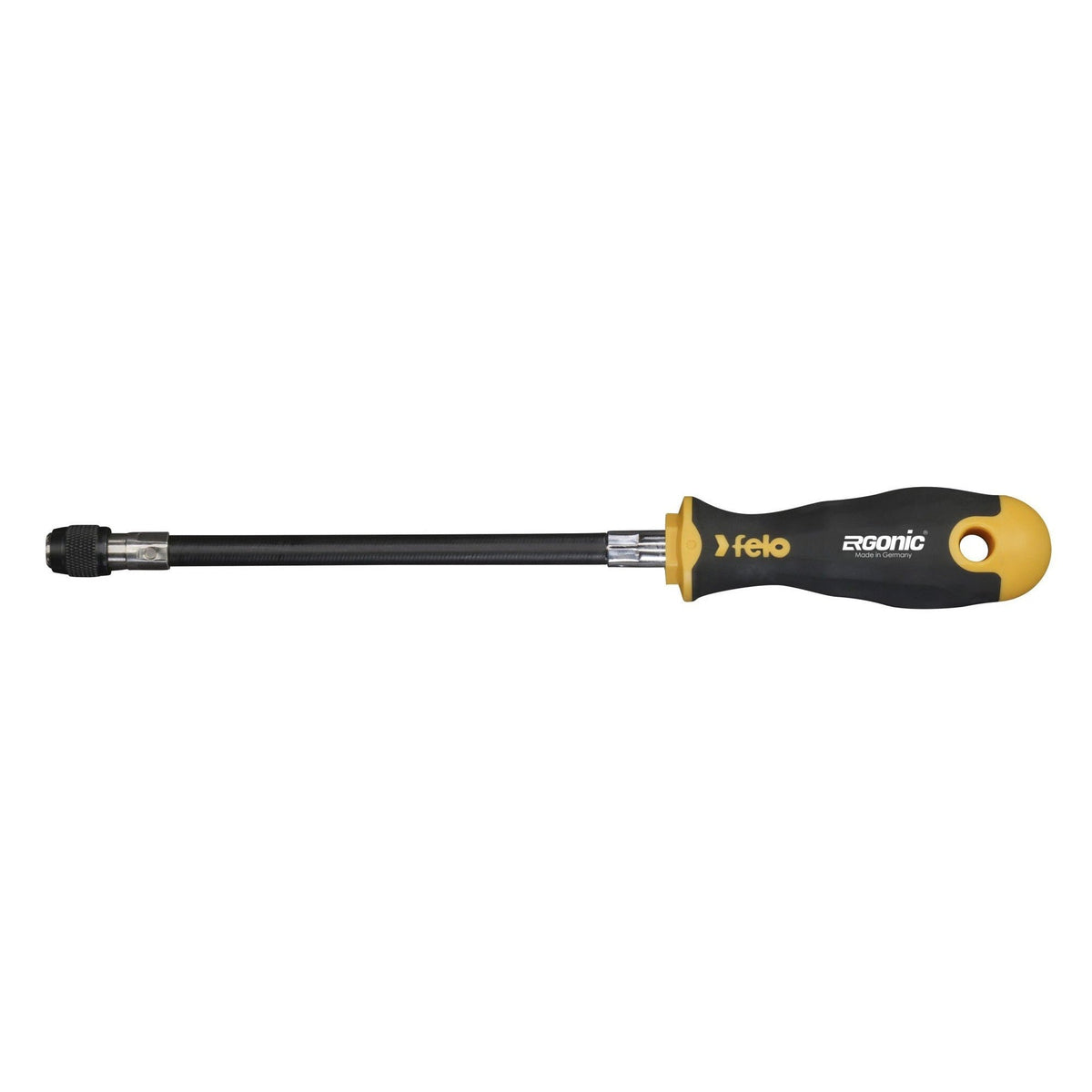 Felo 42973540 - Destornillador portapuntas ERGONIC QuickLock con varilla flexible 1/4" - Ferrotecnia