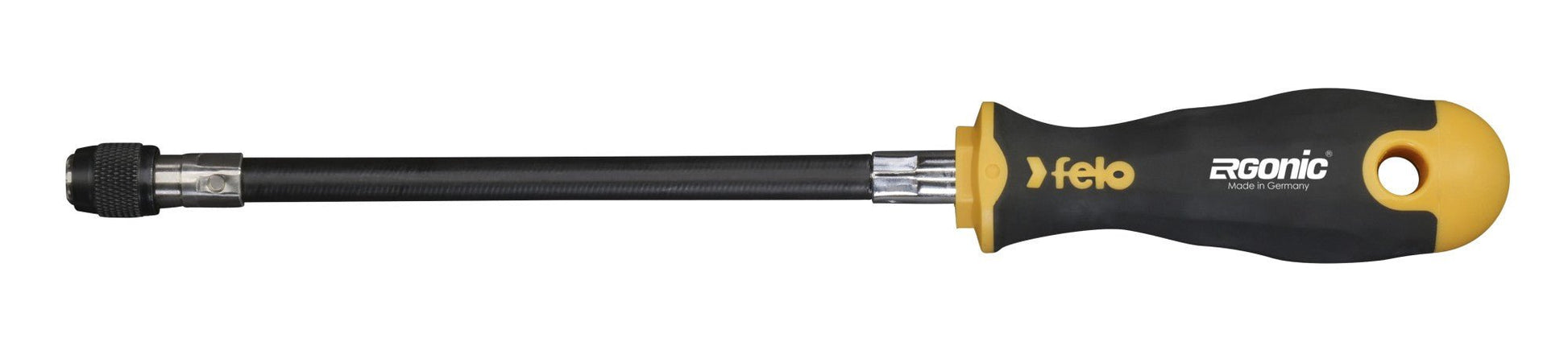 Felo 42973540 - Destornillador portapuntas ERGONIC QuickLock con varilla flexible 1/4" - Ferrotecnia