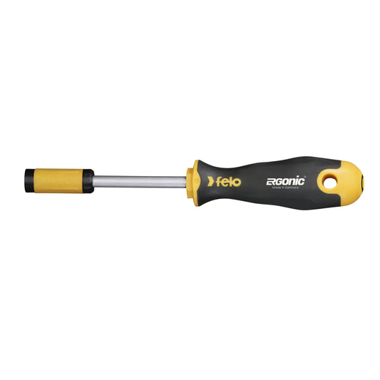 Felo 43810040 - Destornillador portapuntas Felo Ergonic Star 1/4"x100 mm.