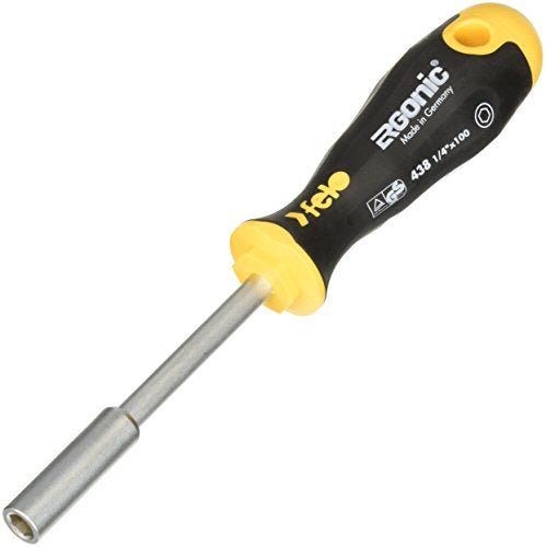 Felo 43812540 - Destornillador portapuntas Felo Ergonic 1/4"x100 mm. - Ferrotecnia