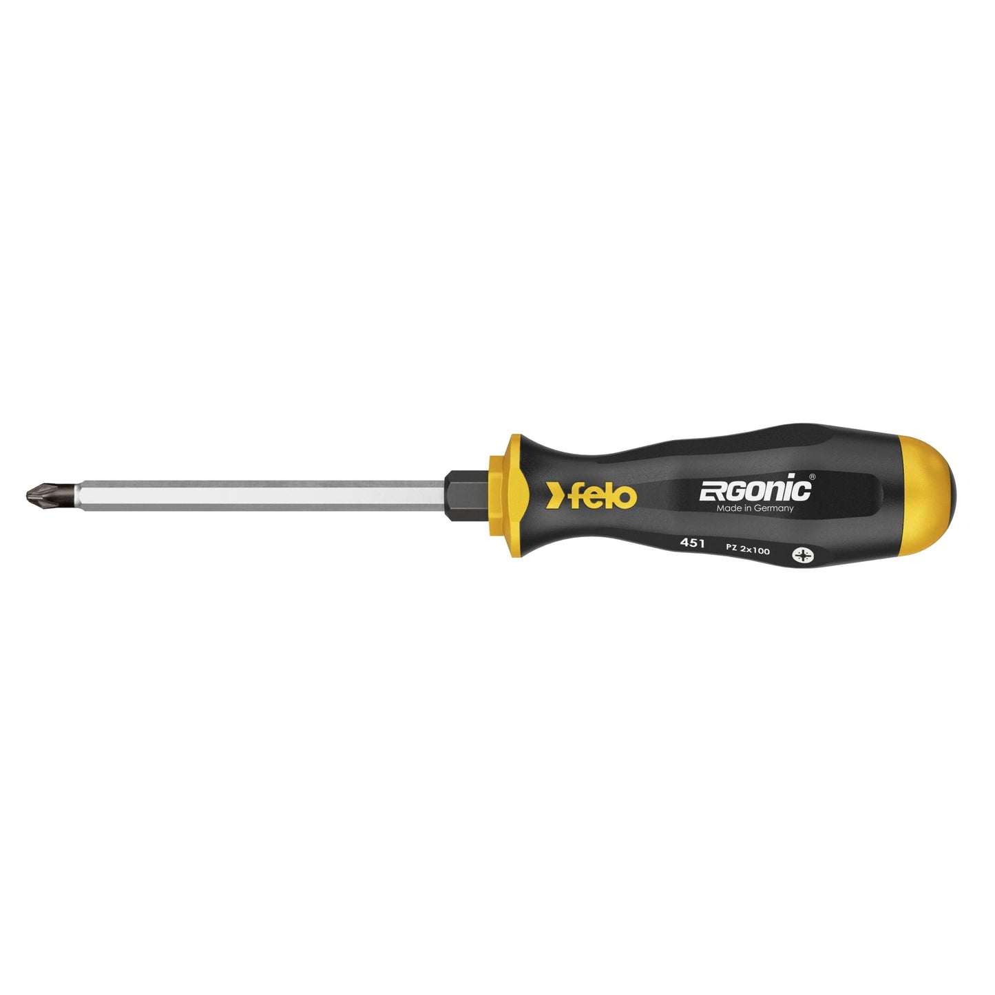 Felo 45110240 - ERGONIC through-rod screwdriver with PZ tip 1