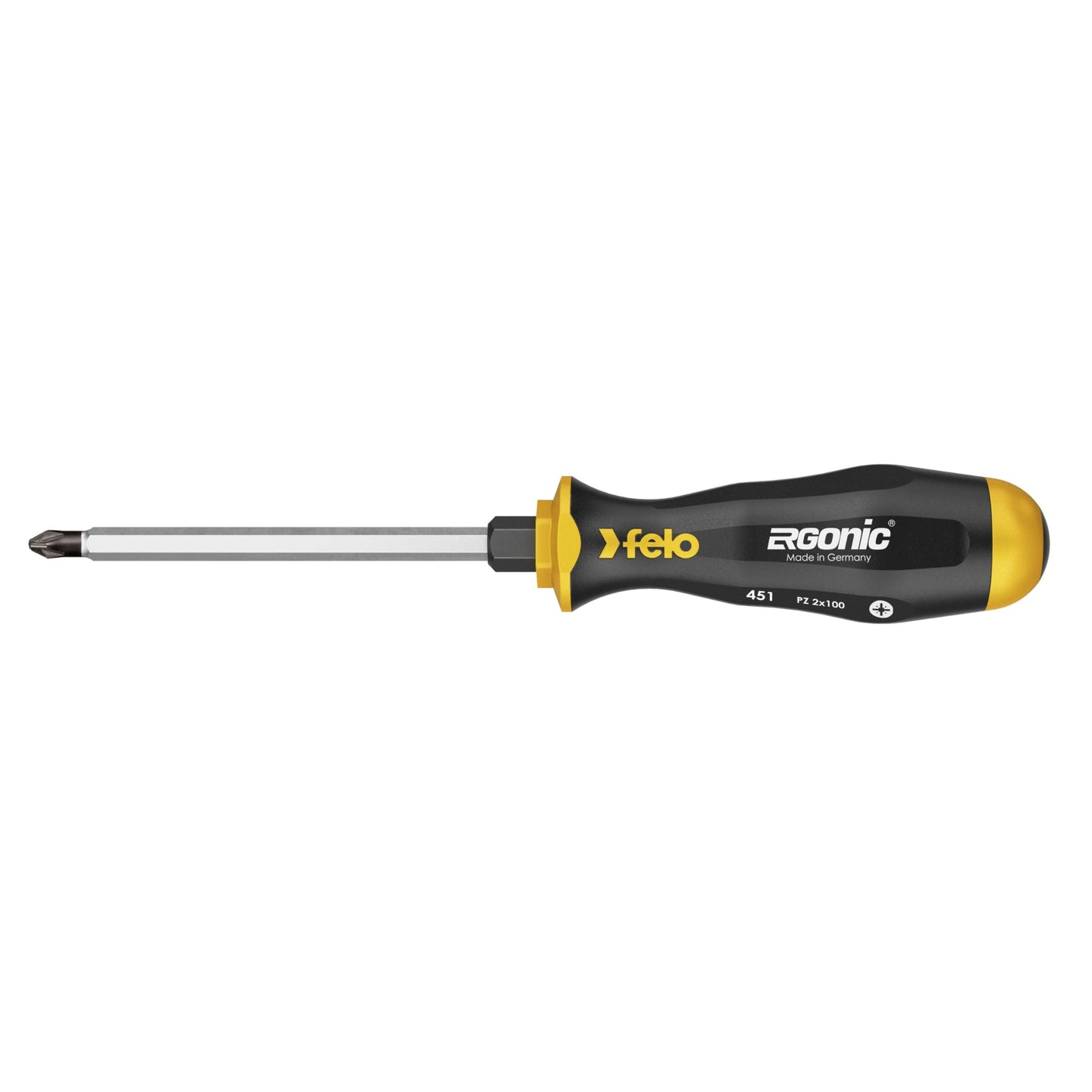 Felo 45130540 -  Destornillador varilla pasante ERGONIC punta PZ 3