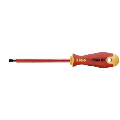Felo 41305590 - Felo Ergonic VDE insulated screwdriver 5.5x1.0x125 mm.