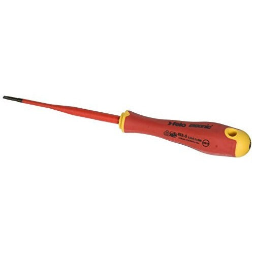 Felo 41393090 - Destornillador aislado Felo Ergonic E-slim 3,0x0,5 mm.