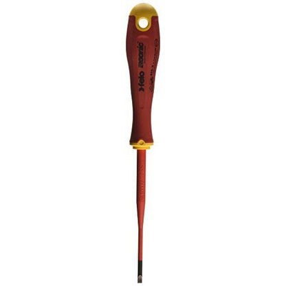 Felo 41393890 - Felo Ergonic E-slim insulated screwdriver 3.5x0.8 mm.