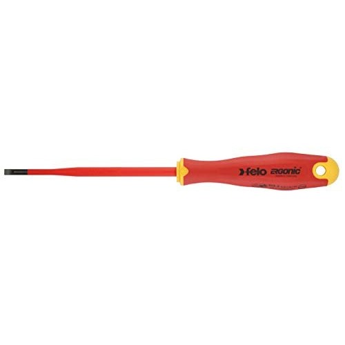 Felo 41396590 - Felo Ergonic E-slim insulated screwdriver 6.5x1.2 mm.