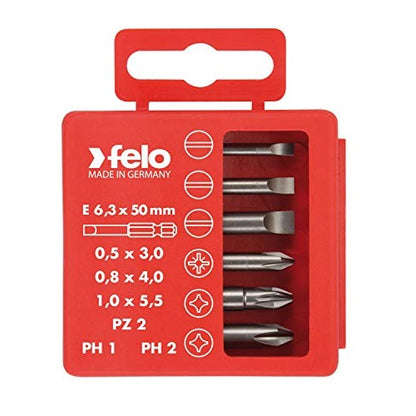Felo 03092516 - Felo PROFI 50 mm universal bit set.