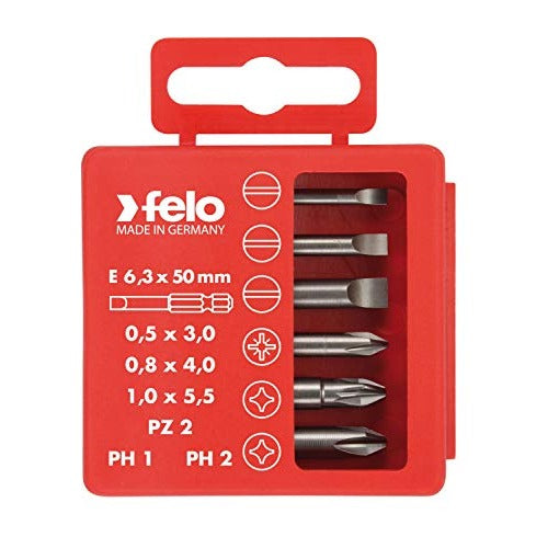 Felo 03092516 - Felo PROFI 50 mm universal bit set.