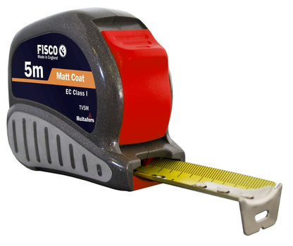 Fisco Flexómetro clase I con caja ABS con empuñadura de goma TRI - LOK - Ferrotecnia